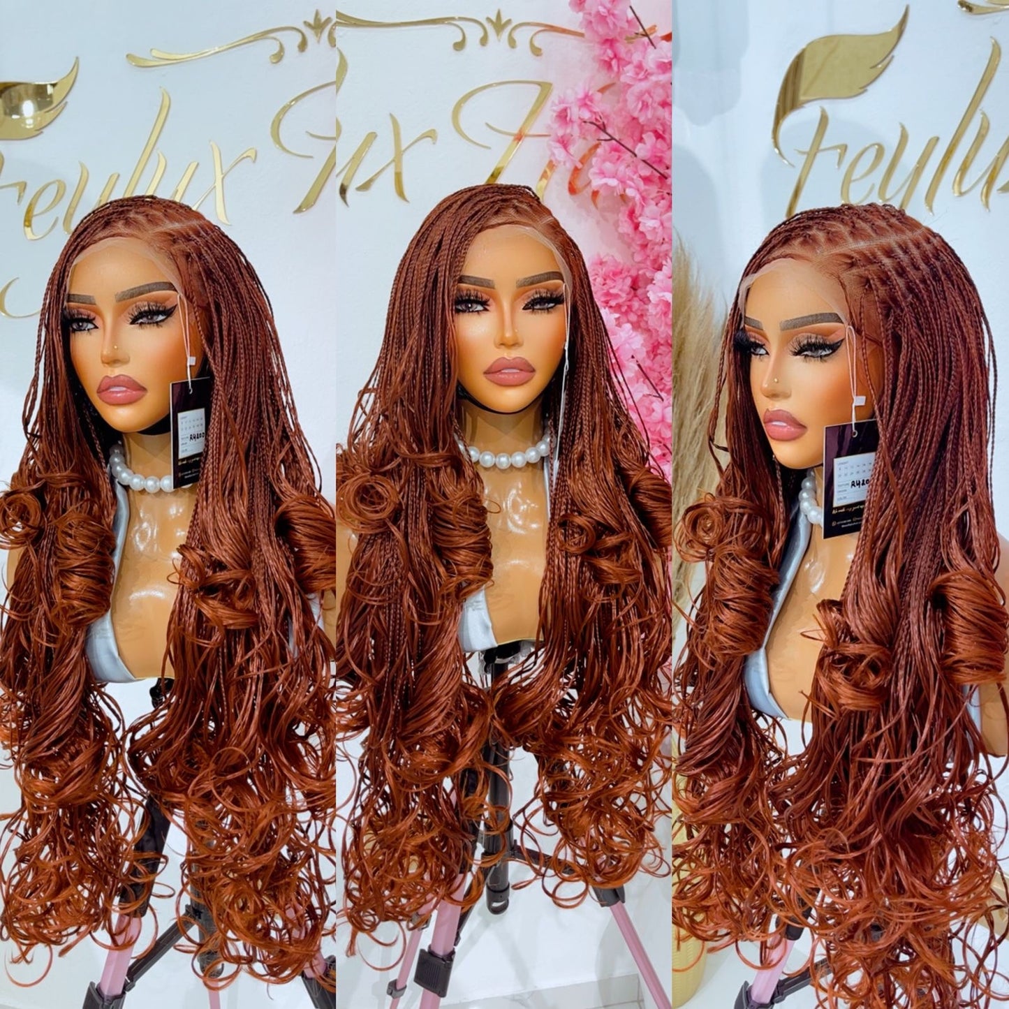 Ginger Layered French Curls