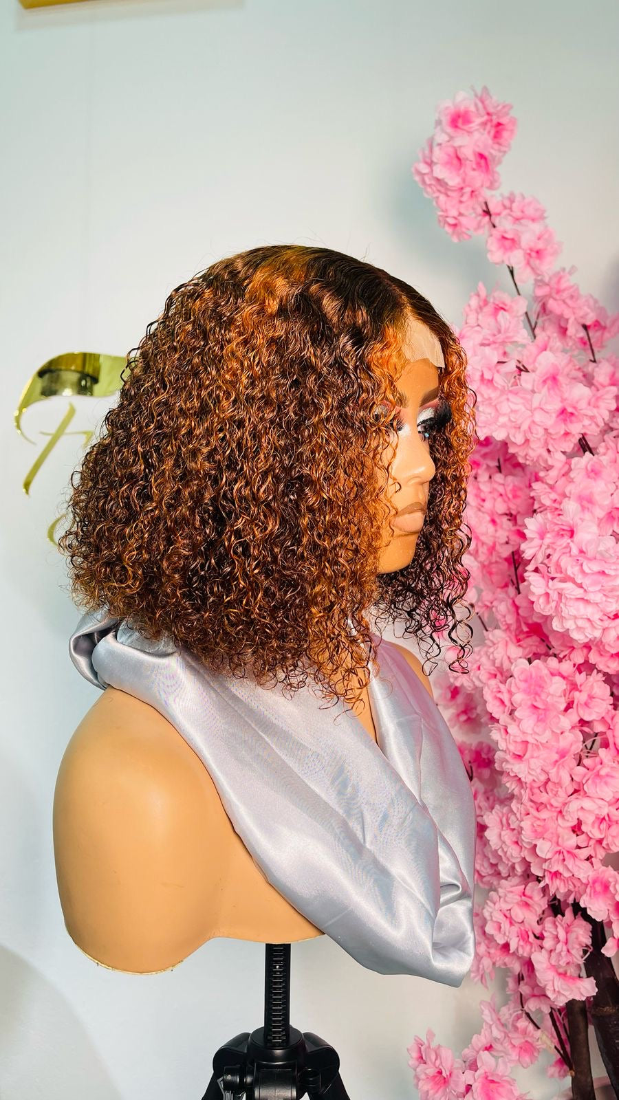 10” Jerry Curly Highlight Wig