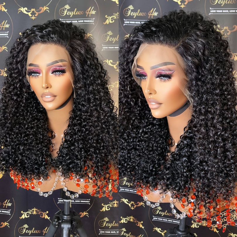 13x4, 22 inch Pixie Curls Full Frontal Wig