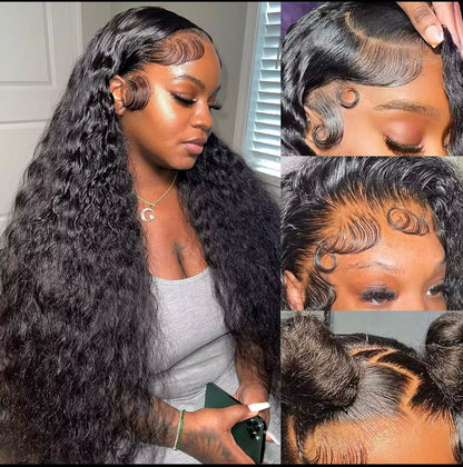 Full Frontal Double Drawn Straight Wig