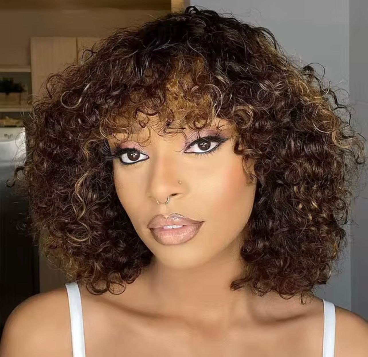 Highlight Fringe Wig
