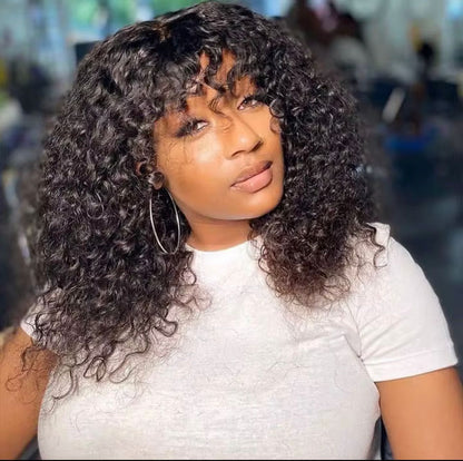 Peruvian Short Fringe Wig