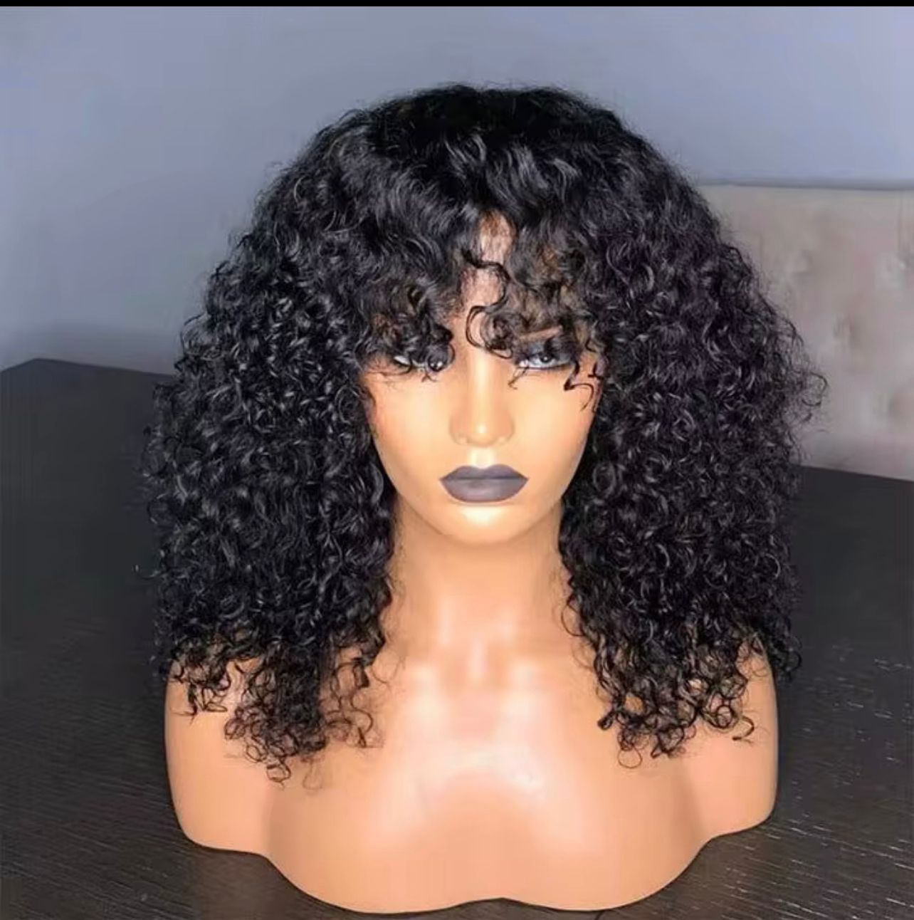 Peruvian Short Fringe Wig