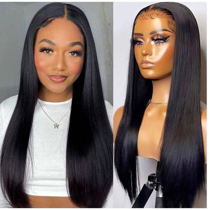HD Lace Super Natural Bone Straight Glueless 13*4 Frontal Lace Wig