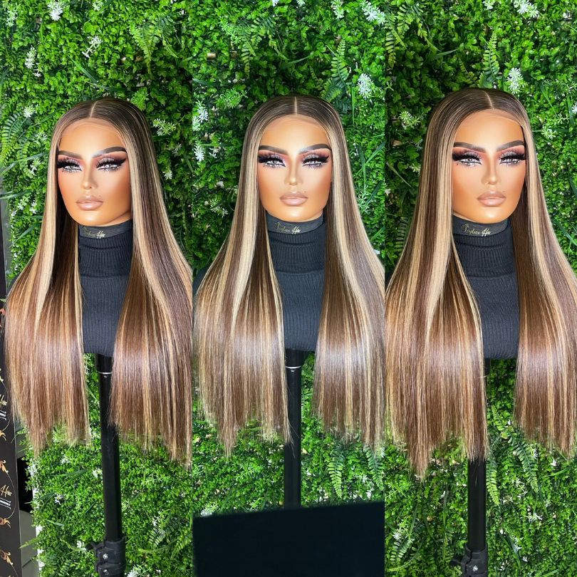 Baddie Brown Highlights SDD Wig