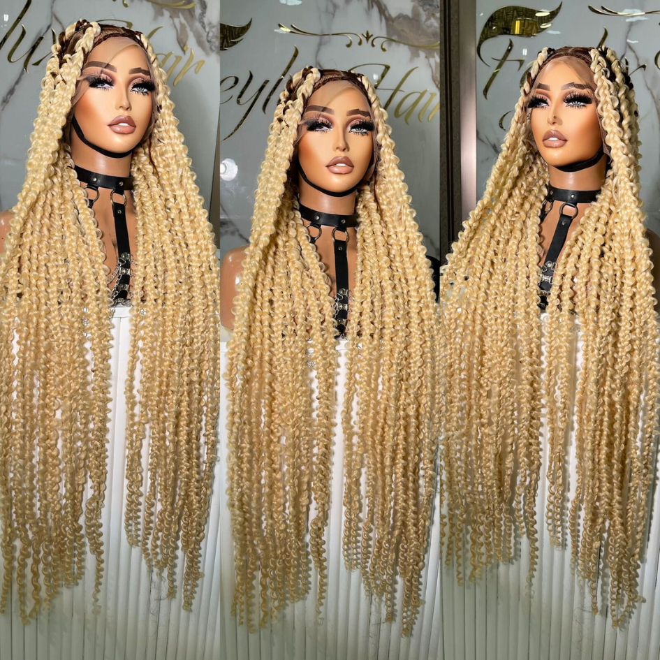 Butterfly Blonde Braids