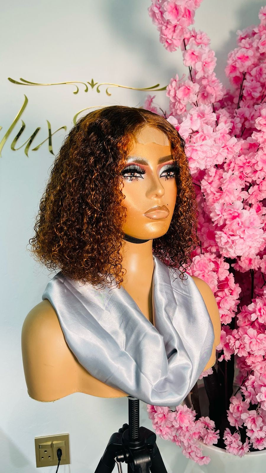 10” Jerry Curly Highlight Wig
